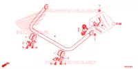 BARRE ANTI ROULIS pour Honda FOURTRAX 500 RUBICON DCT EPS de 2016