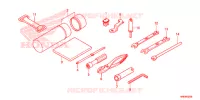 OUTIL pour Honda FOURTRAX 500 RUBICON DCT EPS de 2016