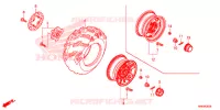 ROUE AVANT pour Honda FOURTRAX 500 RUBICON DCT EPS de 2016