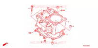 CYLINDRE pour Honda FOURTRAX 500 RUBICON Hydrostatic de 2007