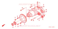 HONDAMATIC pour Honda FOURTRAX 500 RUBICON Hydrostatic de 2007