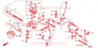 MAITRE CYLINDRE DE FREIN AVANT pour Honda FOURTRAX 500 RUBICON Hydrostatic de 2007