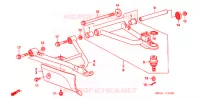 TRIANGLES AVANT pour Honda FOURTRAX 500 RUBICON Hydrostatic de 2007