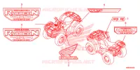 AUTOCOLLANTS pour Honda FOURTRAX 500 RUBICON DCT EPS DELUXE de 2016