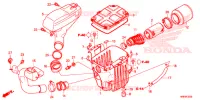 FILTRE A AIR pour Honda FOURTRAX 500 RUBICON DCT EPS DELUXE de 2016
