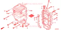 RESERVOIR D'HUILE pour Honda FOURTRAX 500 FOREMAN RUBICON Hydrostatic CAMO de 2012