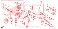 MAITRE CYLINDRE DE FREIN AVANT pour Honda FOURTRAX 500 FOREMAN RUBICON Hydrostatic CAMO de 2013