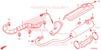 SILENCIEUX D'ECHAPPEMENT pour Honda FOURTRAX 500 FOREMAN 4X4 Electric Shift de 2015