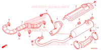 SILENCIEUX D'ECHAPPEMENT pour Honda FOURTRAX 500 FOREMAN 4X4 Electric Shift, Power Steering Camo de 2016