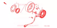 ALTERNATEUR pour Honda FOURTRAX 500 FOREMAN 4X4 Electric Shift de 2005