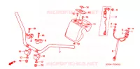 GUIDON pour Honda FOURTRAX 500 FOREMAN 4X4 Electric Shift de 2006
