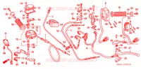 LEVIER DE GUIDON   CABLE   COMMODO pour Honda FOURTRAX 500 FOREMAN 4X4 Electric Shift de 2006