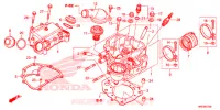 CULASSE pour Honda FOURTRAX 500 FOREMAN Electric Shift 4X4 CAMO de 2012