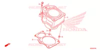 CYLINDRE pour Honda FOURTRAX 500 FOREMAN 4X4 Electric Shift de 2013