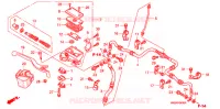 MAITRE CYLINDRE DE FREIN AVANT pour Honda FOURTRAX 500 RUBICON GPS CAMO de 2008