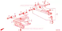 TRIANGLES AVANT pour Honda FOURTRAX 500 RUBICON de 2015