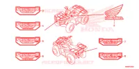 AUTOCOLLANTS pour Honda FOURTRAX 500 FOREMAN RUBICON PS CAMO de 2016