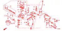 MAITRE CYLINDRE DE FREIN AVANT pour Honda FOURTRAX 500 FOREMAN 4X4 de 2005