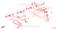 TRIANGLES AVANT pour Honda FOURTRAX 500 FOREMAN RUBICON de 2016