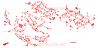 SUPPORT pour Honda FOURTRAX 500 FOREMAN S 4X4 de 2006