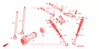ARBRE A CAMES pour Honda FOURTRAX 500 FOREMAN 4X4 CAMO de 2008