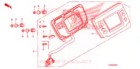 COMPTEUR pour Honda FOURTRAX 500 FOREMAN 4X4 RED de 2009