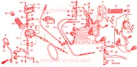 LEVIER DE GUIDON   CABLE   COMMODO pour Honda FOURTRAX 500 FOREMAN 4X4 RED de 2009