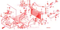 RADIATEUR D'HUILE pour Honda FOURTRAX 500 FOREMAN 4X4 RED de 2009