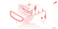 FEU ARRIERE pour Honda FOURTRAX 500 FOREMAN CAMO de 2012