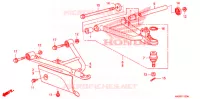 TRIANGLES AVANT pour Honda FOURTRAX 520  RUBICON GPS EPS de 2010
