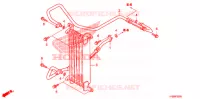 RADIATEUR D'HUILE pour Honda FOURTRAX 500 RUBICON GPS EPS de 2011