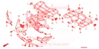 SUPPORT pour Honda FOURTRAX 500 RUBICON GPS EPS de 2011