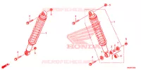 AMORTISSEUR AVANT pour Honda FOURTRAX 500 RUBICON PS de 2012