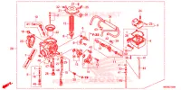 CARBURATEUR pour Honda FOURTRAX 500 RUBICON PS de 2013