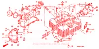 CULASSE pour Honda FOURTRAX 500 FOREMAN 4X4 Electric Shift, PS, CAMO de 2008
