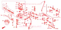 MAITRE CYLINDRE DE FREIN AVANT pour Honda FOURTRAX 500 FOREMAN 4X4 Power Steering, CAMO de 2008