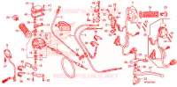 LEVIER DE GUIDON   CABLE   COMMODO pour Honda FOURTRAX 500 FOREMAN 4X4 Power Steering de 2011