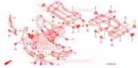 SUPPORT pour Honda FOURTRAX 500 FOREMAN 4X4 Power Steering de 2011