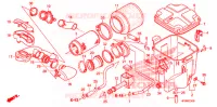 FILTRE A AIR pour Honda FOURTRAX 500 FOREMAN PS de 2011
