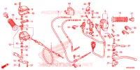 COMMODO   LEVIER   CABLE pour Honda FOURTRAX 500 FOREMAN 4X4 Power Steering de 2012