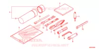 OUTIL pour Honda FOURTRAX 500 FOREMAN 4X4 Power Steering de 2012