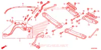 PEDALE   REPOSE PIED pour Honda FOURTRAX 500 FOREMAN 4X4 Power Steering de 2013