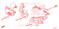 PHARE pour Honda FOURTRAX 500 FOREMAN 4X4 Power Steering de 2013