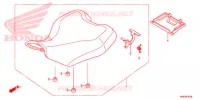 SELLE pour Honda FOURTRAX 500 FOREMAN 4X4 Power Steering de 2013