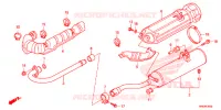 SILENCIEUX D'ECHAPPEMENT pour Honda FOURTRAX 500 FOREMAN 4X4 Power Steering de 2013