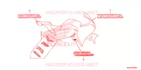 AUTOCOLLANTS pour Honda VFR 1200 F de 2013