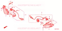 CLIGNOTANT pour Honda VFR 1200 DCT de 2014