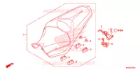 SELLE pour Honda VFR 1200 F de 2014
