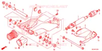 BRAS OSCILLANT pour Honda CROSSTOURER 1200 ABS de 2016
