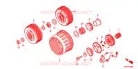 EMBRAYAGE pour Honda CROSSTOURER 1200 S de 2014